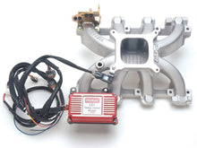 Load image into Gallery viewer, EDELBROCK 2908 SBC Victor Jr. Manifold - LS1- 4150 Flange