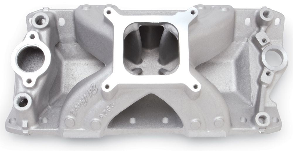 EDELBROCK 2925 SBC Super Victor Manifold - 23 Degree