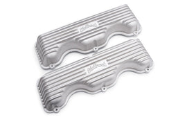 EDELBROCK 41409 Valve Cover Kit Classic Finned Chevy 348-409