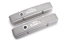 Load image into Gallery viewer, EDELBROCK 41449 Valve Cover Kit Classic Finned SBC 59-86
