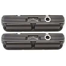 Load image into Gallery viewer, EDELBROCK 41763 SBM Classic Finned V/C&#39;s - Black