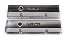 Load image into Gallery viewer, EDELBROCK 4262 Valve Cover Kit Elite II Series SBC Short