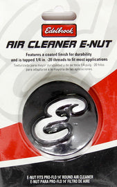 EDELBROCK 4271 Nut - Air Cleaner 2-1/8 Dia. Black Anodiized