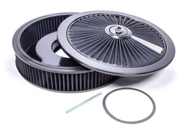 EDELBROCK 43662 Air Cleaner Kit - 14in Dia. Breathable - Black