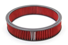 Load image into Gallery viewer, EDELBROCK 43666 Air Filter Element Red 14in x 3in