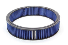 Load image into Gallery viewer, EDELBROCK 43667 Air Filter Element Blue 14in x 3in