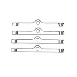 EDELBROCK 4404 Chrome V/C Hold-Down Tabs - 4pcs.