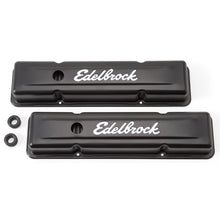 Load image into Gallery viewer, EDELBROCK 4443 SBC Signature Series V/C&#39;s - Black