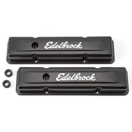 EDELBROCK 4443 SBC Signature Series V/C's - Black