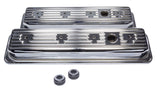 EDELBROCK 4446 SBC Signature Series Valve Cove Set - Chrome