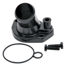 Load image into Gallery viewer, EDELBROCK 48143 Water Neck - Steel Black SBF 289-351W