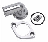 EDELBROCK 4818 Chevy V8 Thermostat Housing - 90 Degree