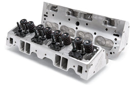 EDELBROCK 5073 SBC E-Street Cylinder Heads - 70cc 2.02/1.60