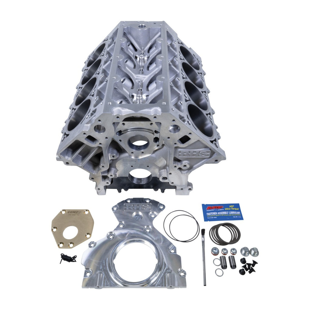 EDELBROCK 54903U-904 Edelbrock LS Series 54903U-904 Bare Aluminum Short Block with 4.120-inch Bore and 9.240-inch Deck Height