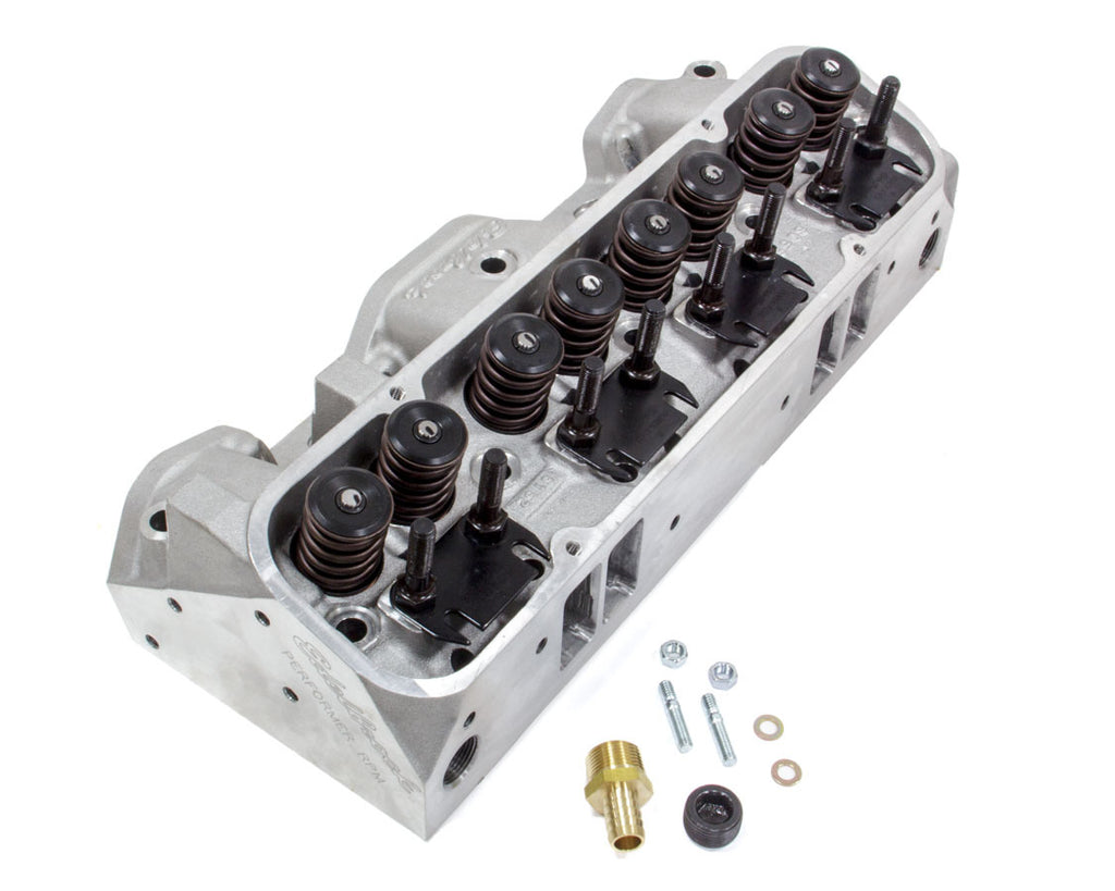 EDELBROCK 61515 Pontiac 455 Performer RPM CNC Cyl. Head Assm.