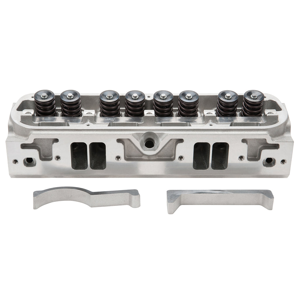 EDELBROCK 61729 SBM Victor Cyl. Head Assembled