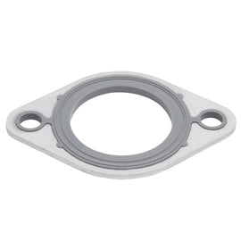 EDELBROCK 7260 Edelbrock SBC BBC Water Outlet Gasket - Aluminum and Rubber Construction for Chevy V8 Engines