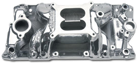 EDELBROCK 75011 SBC Performer RPM A/G Manifold - Polished 7501
