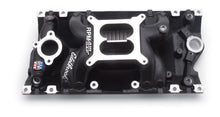 Load image into Gallery viewer, EDELBROCK 75163 SBC Performer RPM A/G Manifold - Black