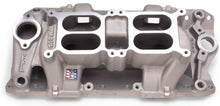 Load image into Gallery viewer, EDELBROCK 7525 SBC Dual Quad Air Gap Intake Manifold