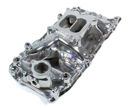 EDELBROCK 75611 BBC Performer RPM A/G Manifold- O/P- Polished