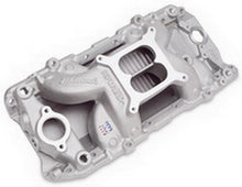 Load image into Gallery viewer, EDELBROCK 7561 BBC Performer RPM A/G Manifold- O/P - 396-502