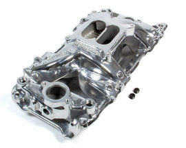 EDELBROCK 75621 BBC Performer RPM A/G Manifold- R/P- Polished
