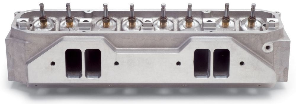 EDELBROCK 77929 BBM Victor Cylinder Head - Assm. w/Valves Only!!