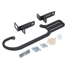 Load image into Gallery viewer, EDELBROCK 8041 Edelbrock Throttle and Transmission Kickdown Bracket for 4150 Carburetors, Black Aluminum</Title>
