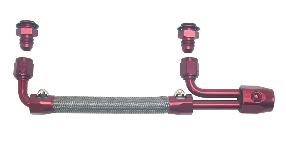 EDELBROCK 8088 Dual Quad Fuel Line Kit