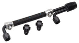 EDELBROCK 80913 Dual Quad Fuel Line Kit Clear/Black Finish