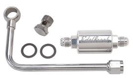 EDELBROCK 8131 Polished Fuel Line & Filter Kit