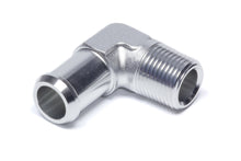 Load image into Gallery viewer, EDELBROCK 8166 Hose End  90-deg 1/2npt to 3/4 Barb  Clear