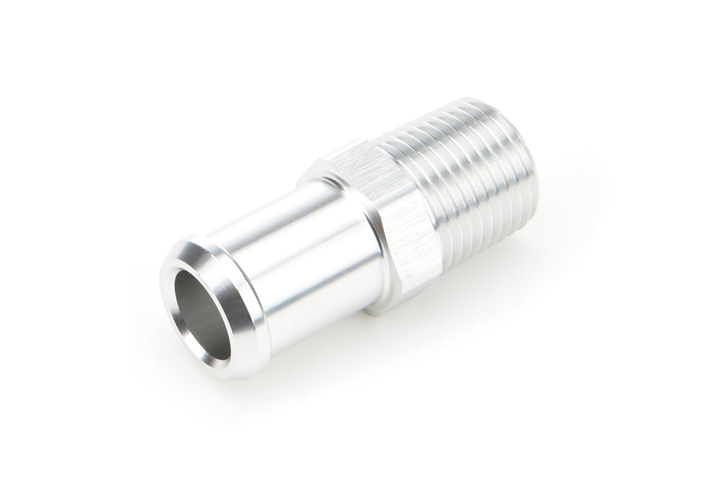 EDELBROCK 8184 Heater Hose End Fitting Straight with 1/2in NP