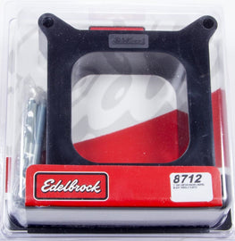 EDELBROCK 8712 Carburetor Spacer - 2in Open