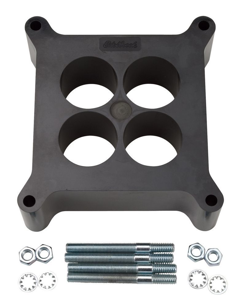 EDELBROCK 8713 Carburetor Spacer - 2in 4-Hole