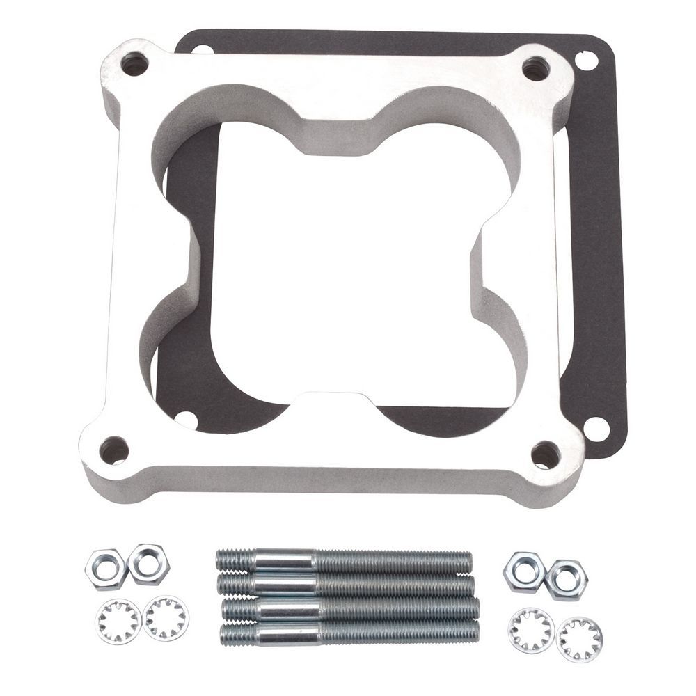 EDELBROCK 8718 Carburetor Spacer - 1in Cloverleaf - 4500