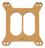 EDELBROCK 8722 1/2in Carb Spacer - Wood Fiber Laminate