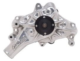 EDELBROCK 8821 SBC Water Pump - Long  Polished