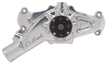 Load image into Gallery viewer, EDELBROCK 8864 BBC Water Pump - Short- R/R- Polished