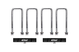 EIBACH LB81-35-035-01-02 Eibach Lift Block Kit for 2015-2020 Ford F-150 – 1 Inch Height Aluminum U-Bolt Hardware Kit