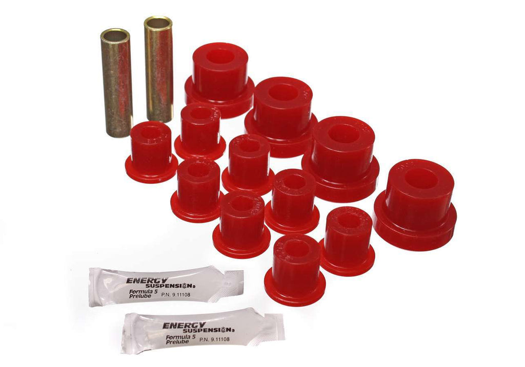 ENERGY SUSPENSION 2-2102R 76-86 CJ Frt Sprng Bush Red