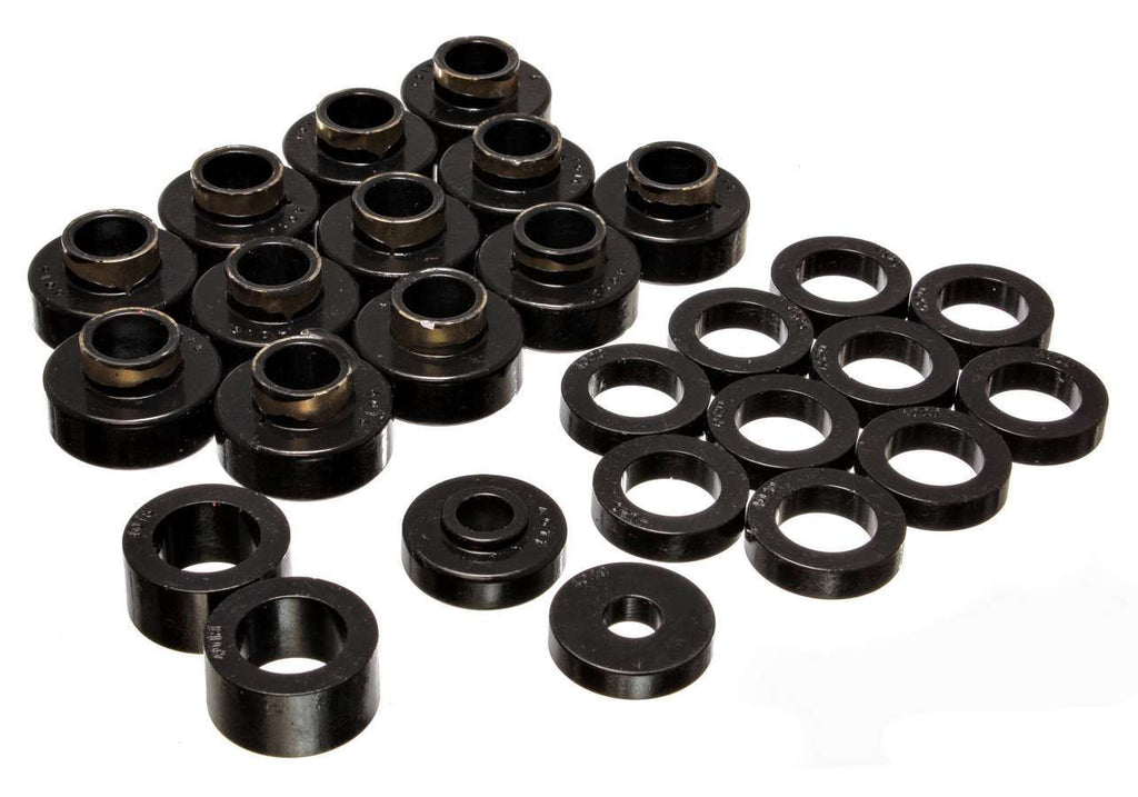 ENERGY SUSPENSION 2-4104G 81-86 CJ8 Body Mounts Black