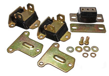 Load image into Gallery viewer, ENERGY SUSPENSION 3-1122G Chevy V8 Motor/Trans Mnt Kit Zinc Finish Black