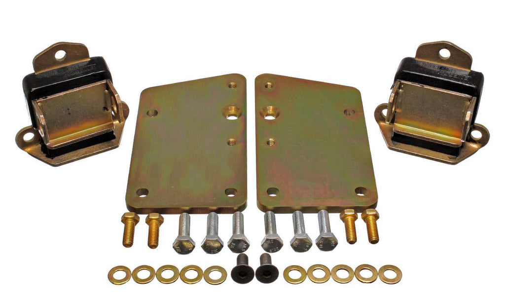 ENERGY SUSPENSION 3-1148G LS1 Engine Conversion Mounts Short/Wide Zinc