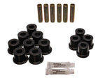 ENERGY SUSPENSION 3-2108G Chevy Rear Spring Bushing Set Black