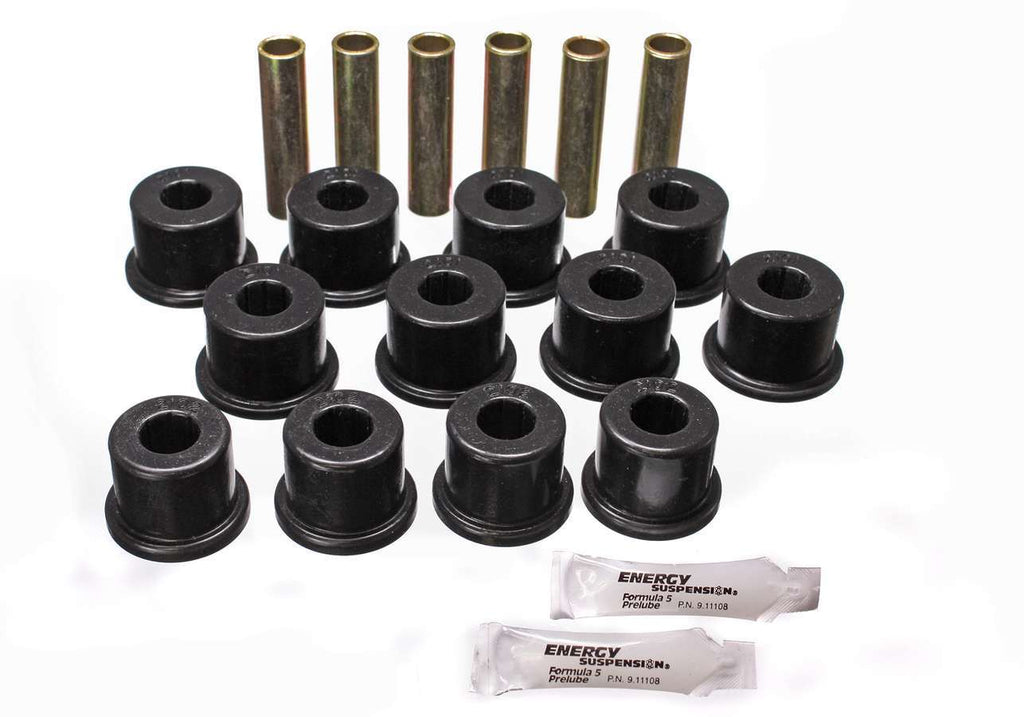 ENERGY SUSPENSION 3-2128G Chev 2wd/4wd Rr Spring Bushing Set Black