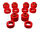 ENERGY SUSPENSION 3-4123R Chevy P/U Bosy Mounts