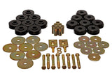ENERGY SUSPENSION 3-4166G BODY MOUNT SET EXC. CCON VERTIBLE
