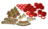 ENERGY SUSPENSION 3-4170R Body Mount Set With Hard ware